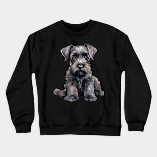 Puppy Giant Schnauzer Crewneck Sweatshirt